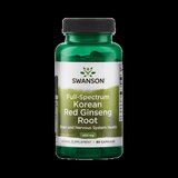 Swanson Full Spectrum Korean Red Ginseng (Ginseng rosu) 400mg - 90 Capsule